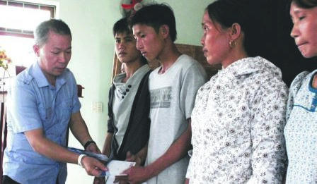 Chúng tôi đã đến khi đồng bào cần nhất